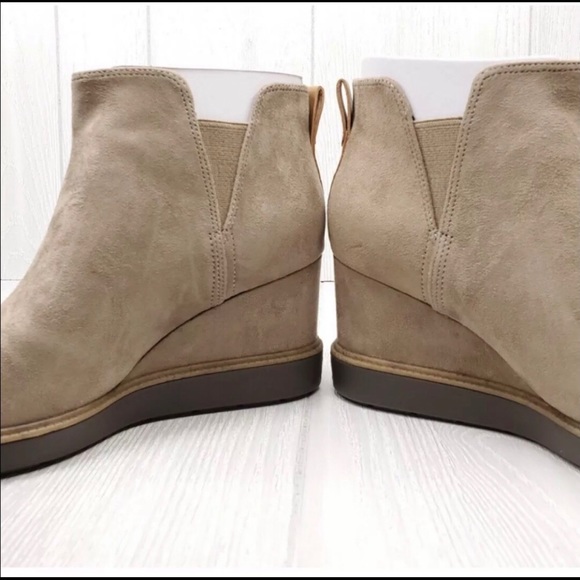 DR. SCHOLL’S JOHNNIE WEDGE BOOTIE Tan boot shootie - Picture 5 of 11